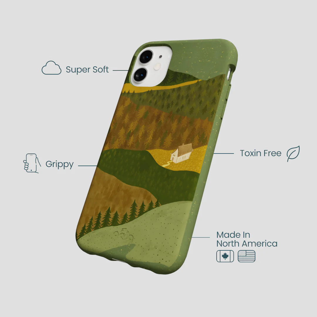 Forest Floor Mountain Nest iPhone 11 Case - Image 4