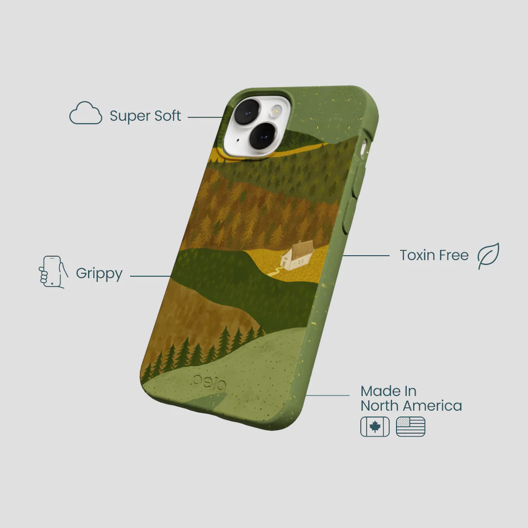 Forest Floor Mountain Nest iPhone 13 Mini Case - Image 4