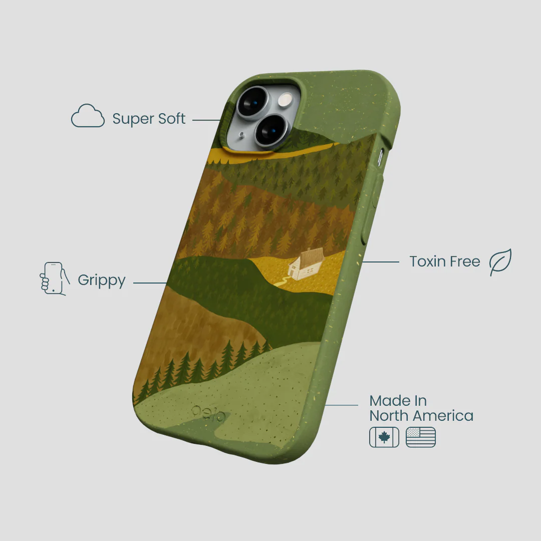 Forest Floor Mountain Nest iPhone 15 Case - Image 4