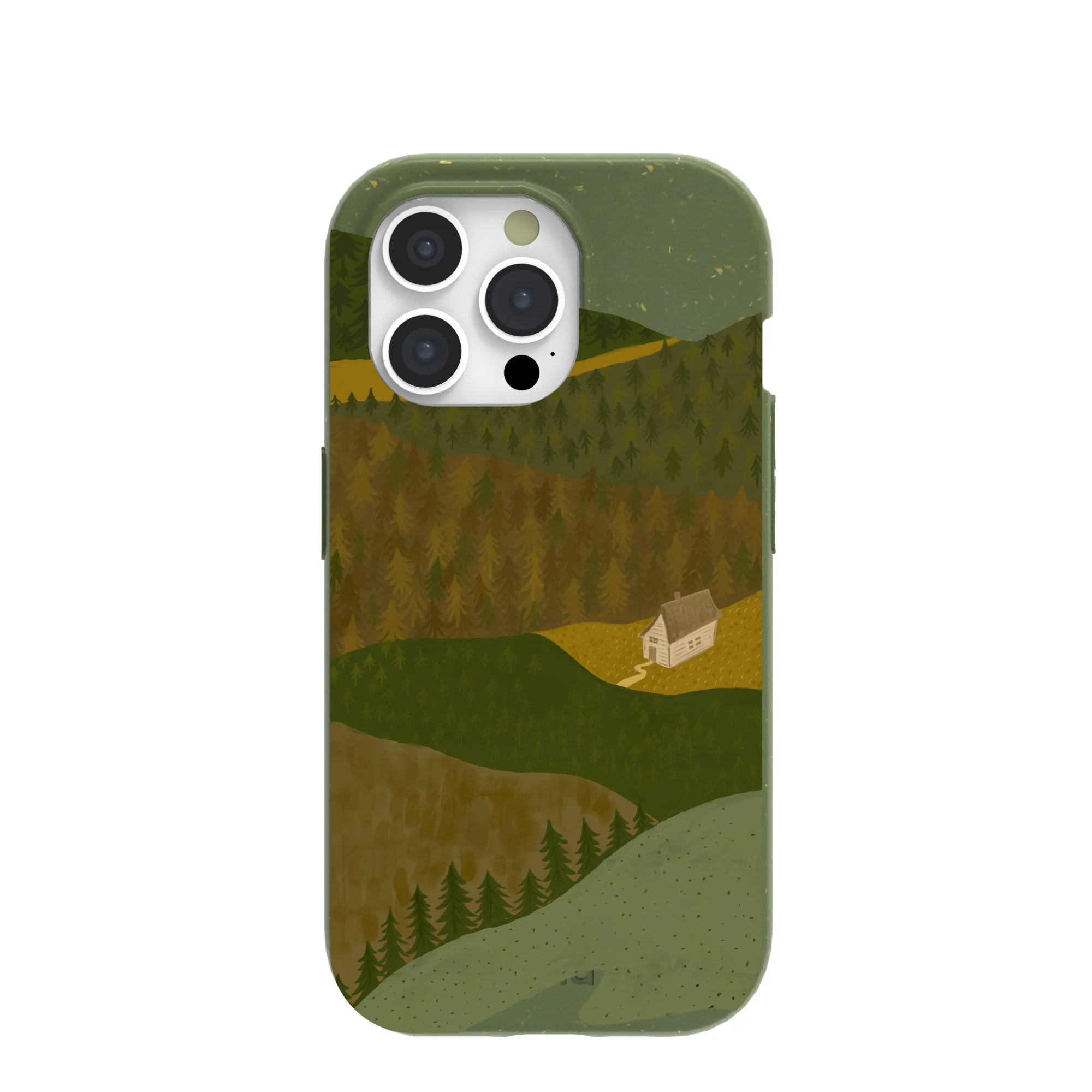 Forest Floor Mountain Nest iPhone 15 Pro Case