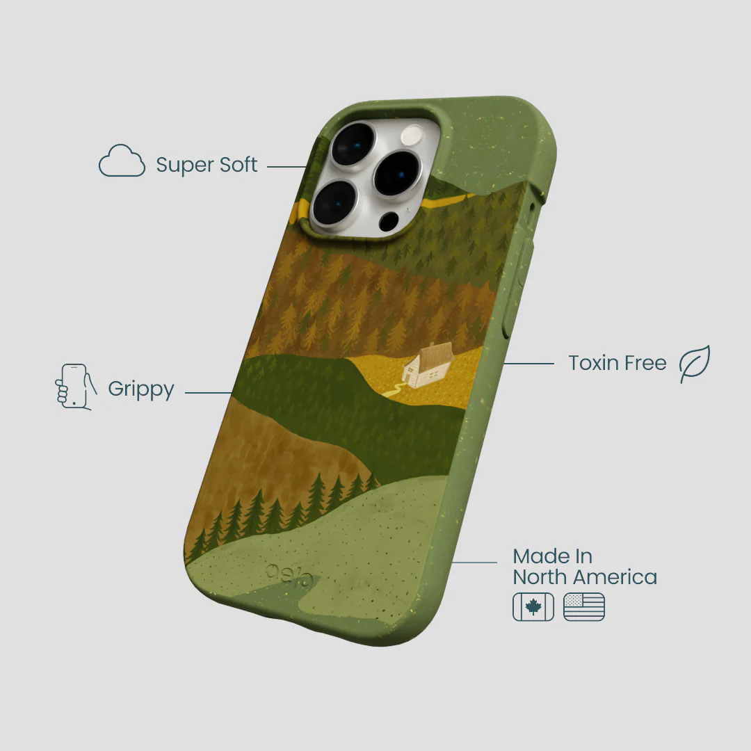 Forest Floor Mountain Nest iPhone 15 Pro Case - Image 4