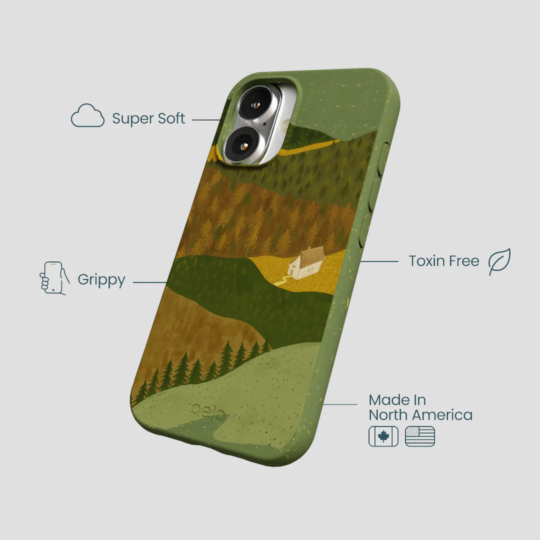 Forest Floor Mountain Nest iPhone 16 Case - Image 4
