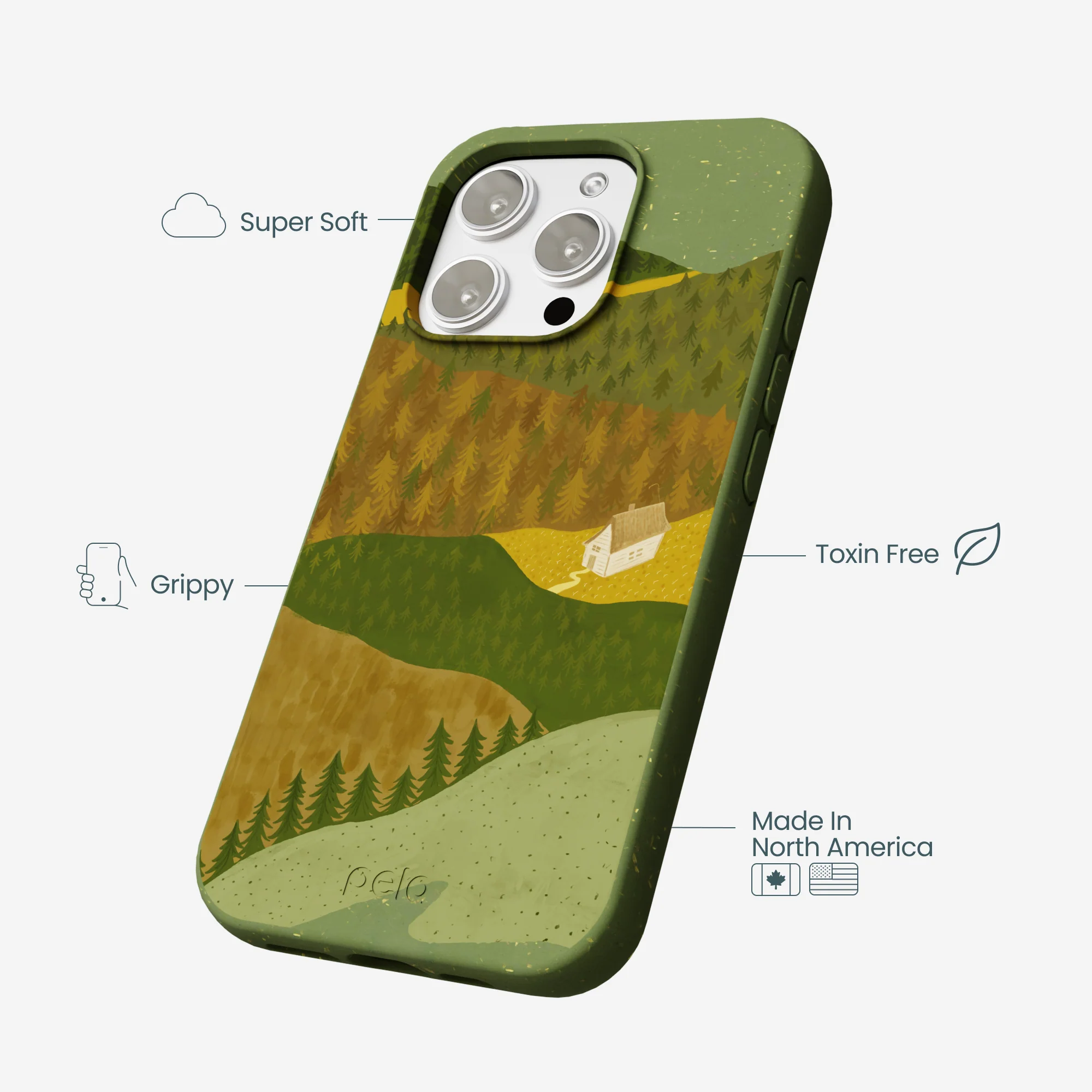 Forest Floor Mountain Nest iPhone 16 Pro Max Case - Image 4