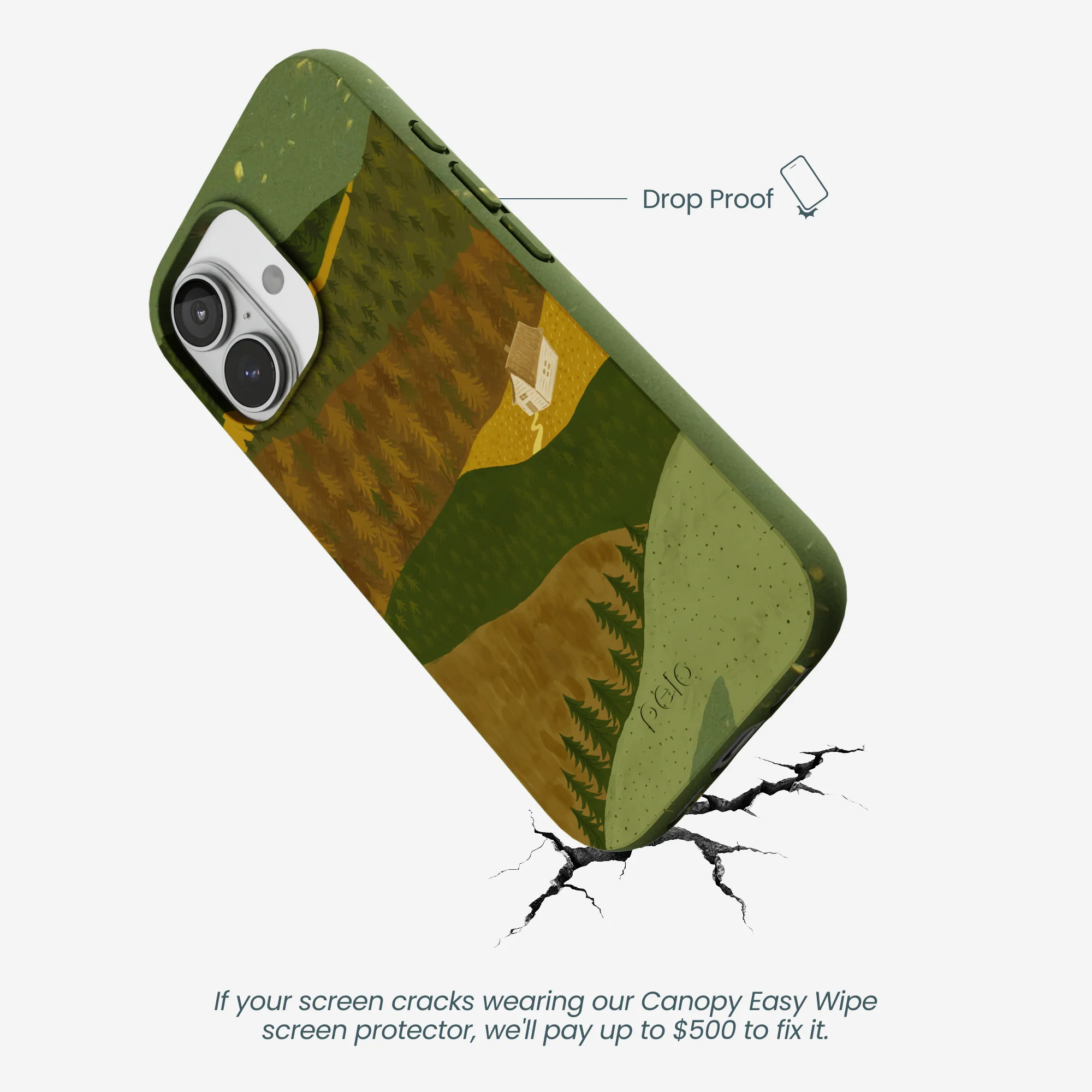 Forest Floor Mountain Nest iPhone 17 Case - Image 5