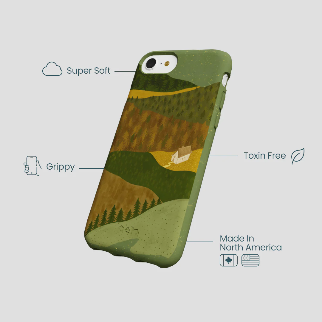 Forest Floor Mountain Nest iPhone 6/6s/7/8/SE Case - Image 4