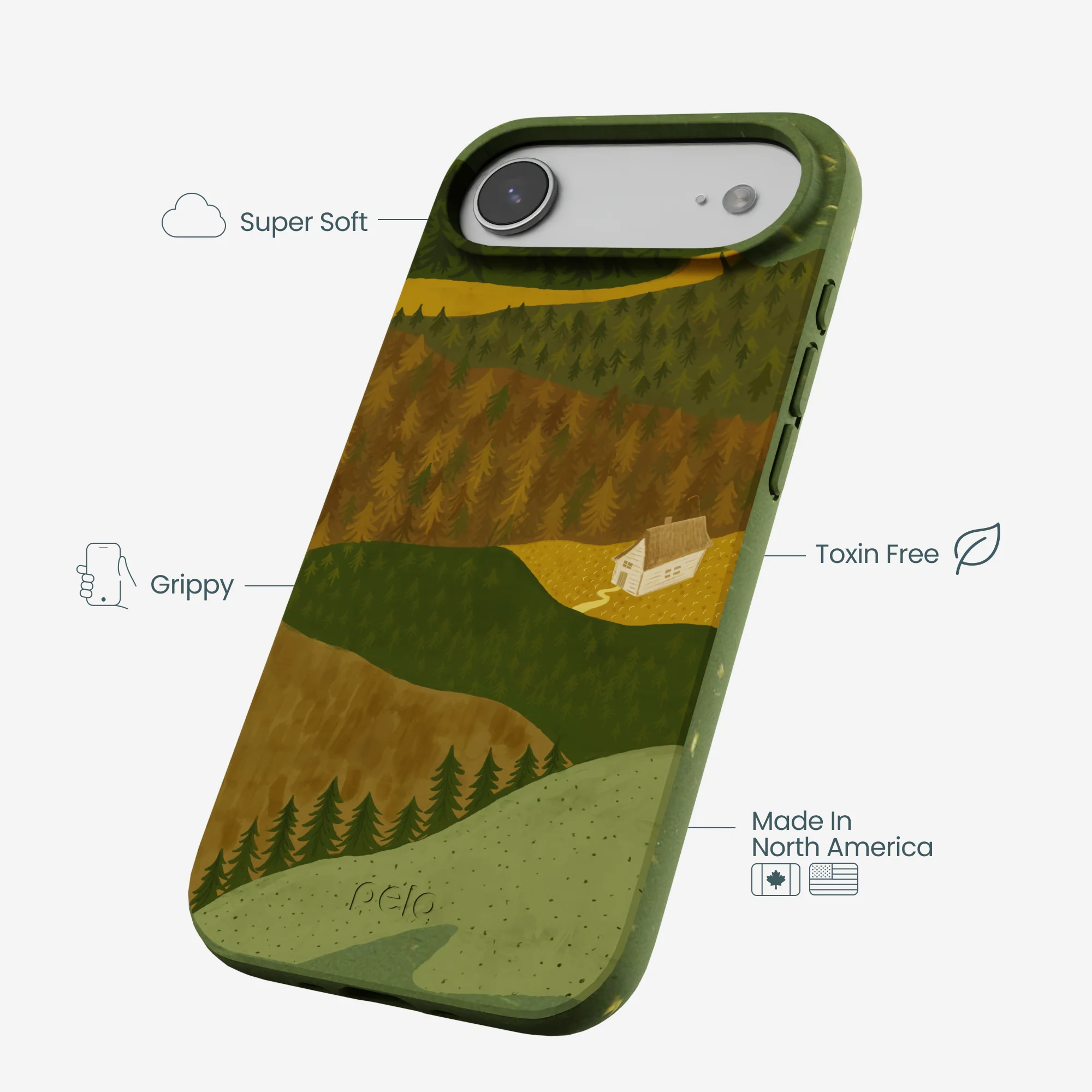 Forest Floor Mountain Nest iPhone Air Case - Image 4