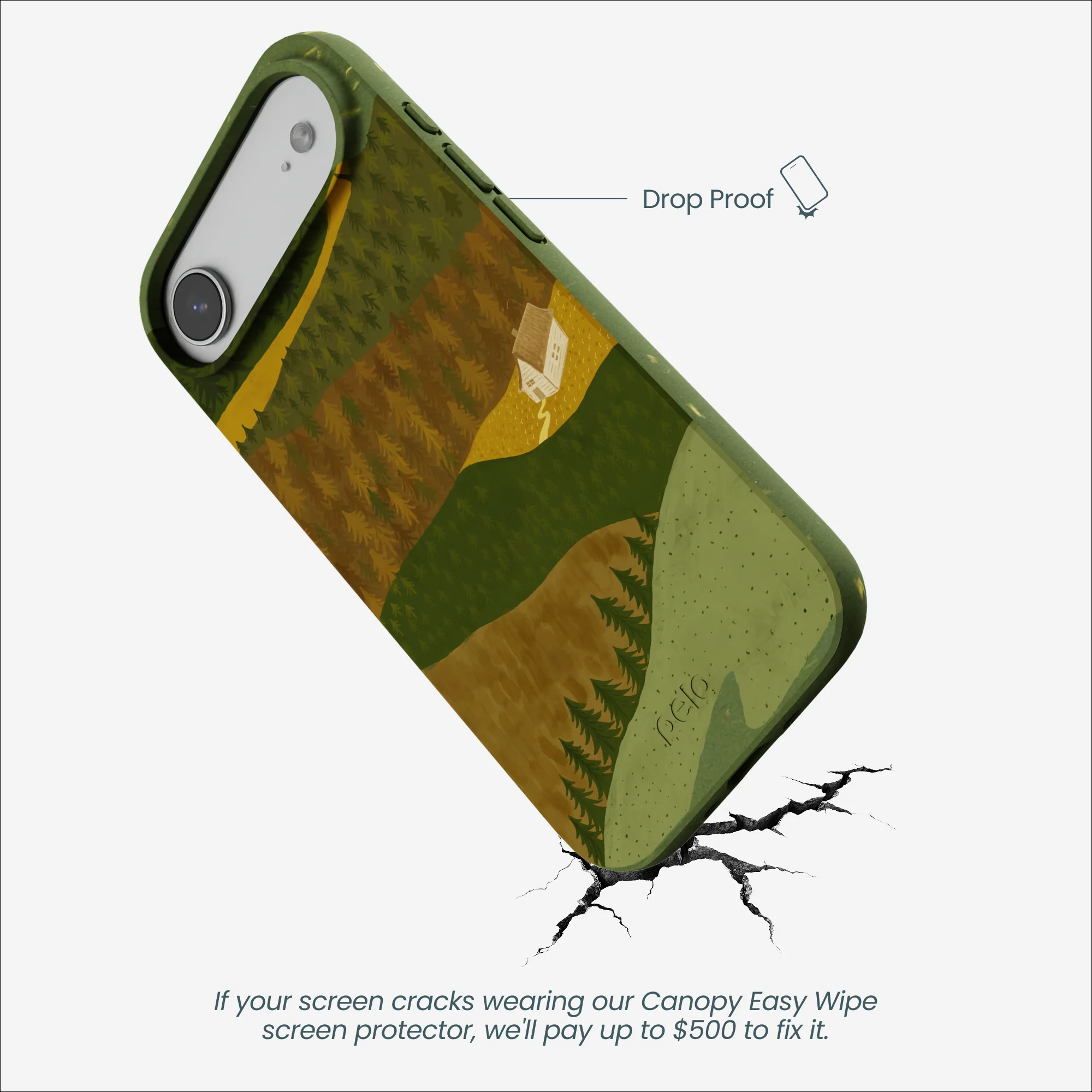 Forest Floor Mountain Nest iPhone Air Case - Image 5
