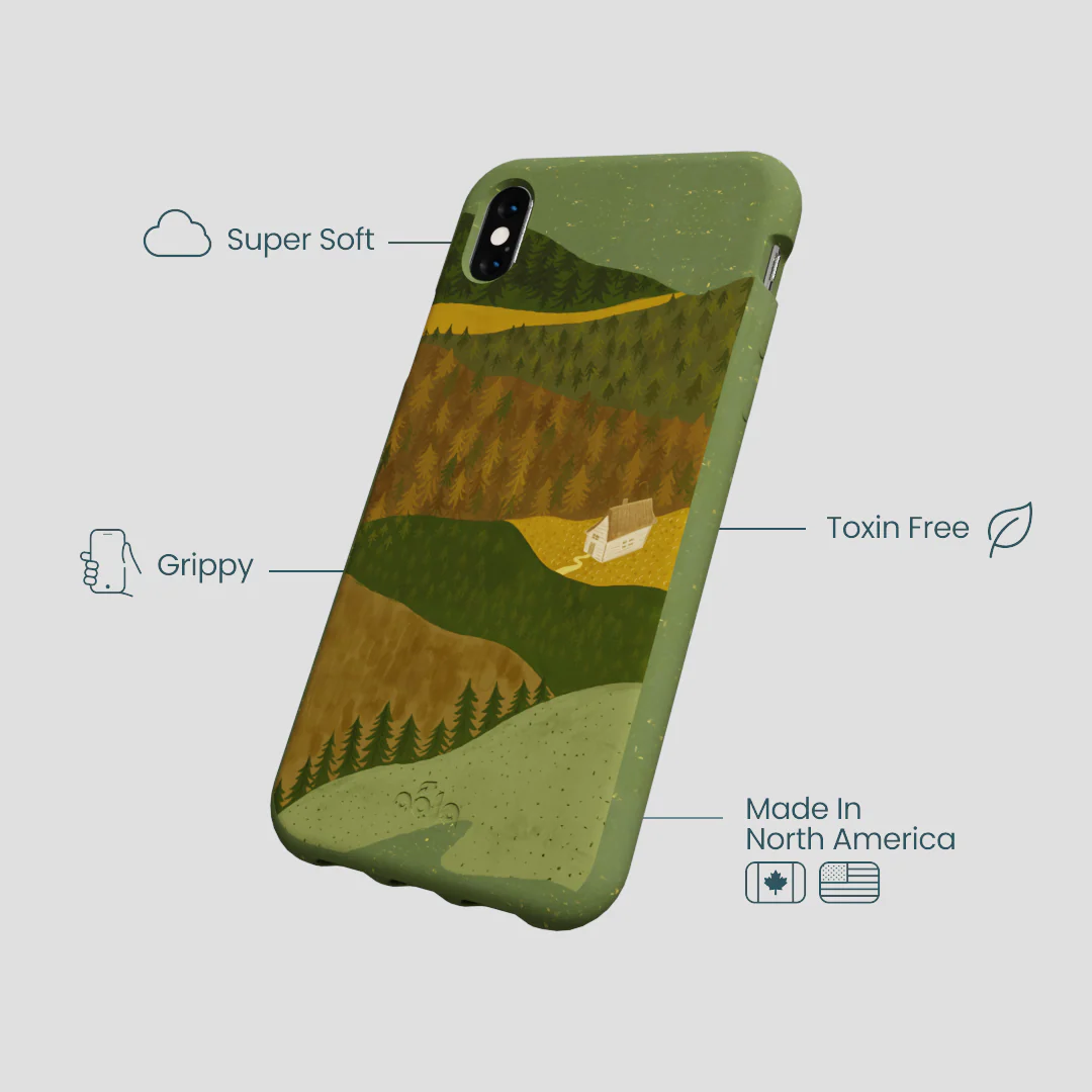 Forest Floor Mountain Nest iPhone XR Case - Image 4