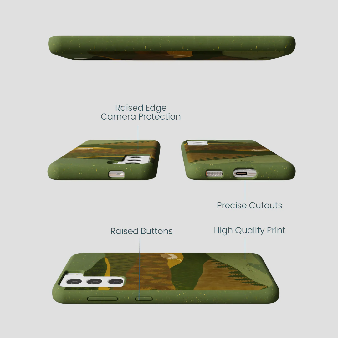 Forest Floor Mountain Nest Samsung Galaxy S22 Case - Image 3