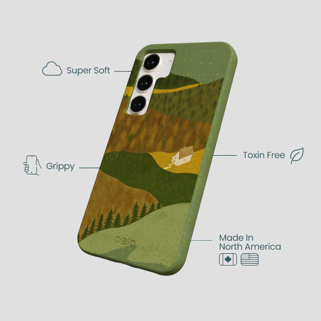 Forest Floor Mountain Nest Samsung Galaxy S24 Case - Image 4