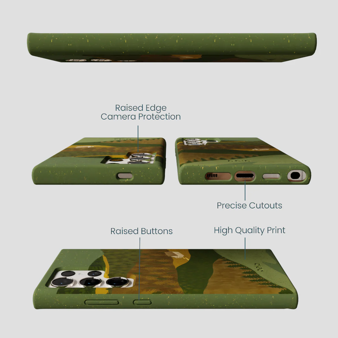 Forest Floor Mountain Nest Samsung Galaxy S24 Ultra Case - Image 3