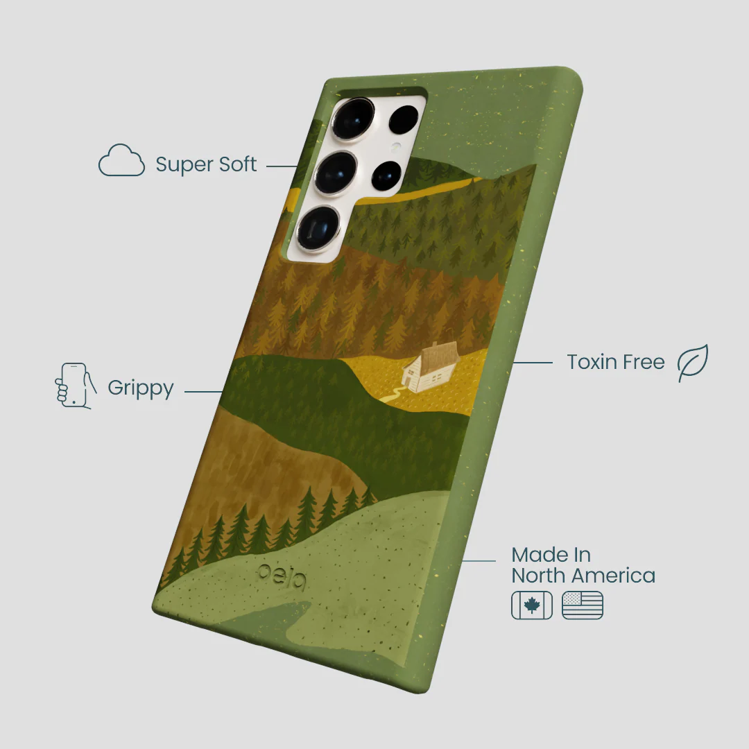 Forest Floor Mountain Nest Samsung Galaxy S24 Ultra Case - Image 4