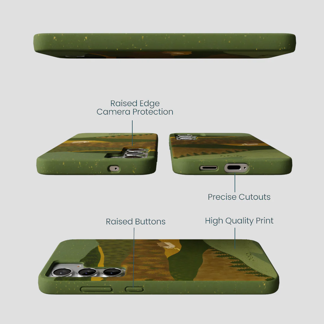Forest Floor Mountain Nest Samsung Galaxy S25+(Plus) Case - Image 3