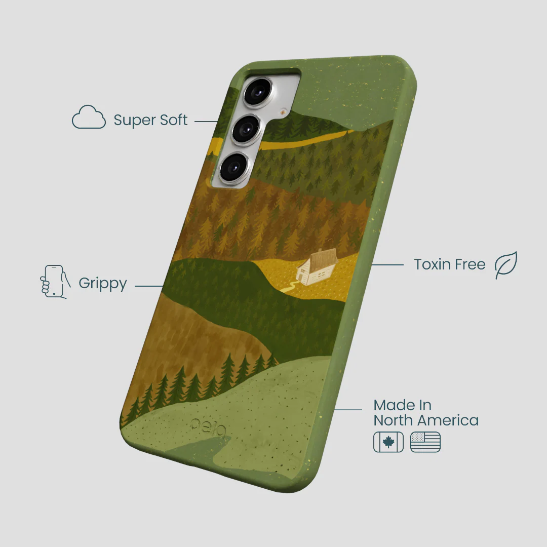 Forest Floor Mountain Nest Samsung Galaxy S25+(Plus) Case - Image 4