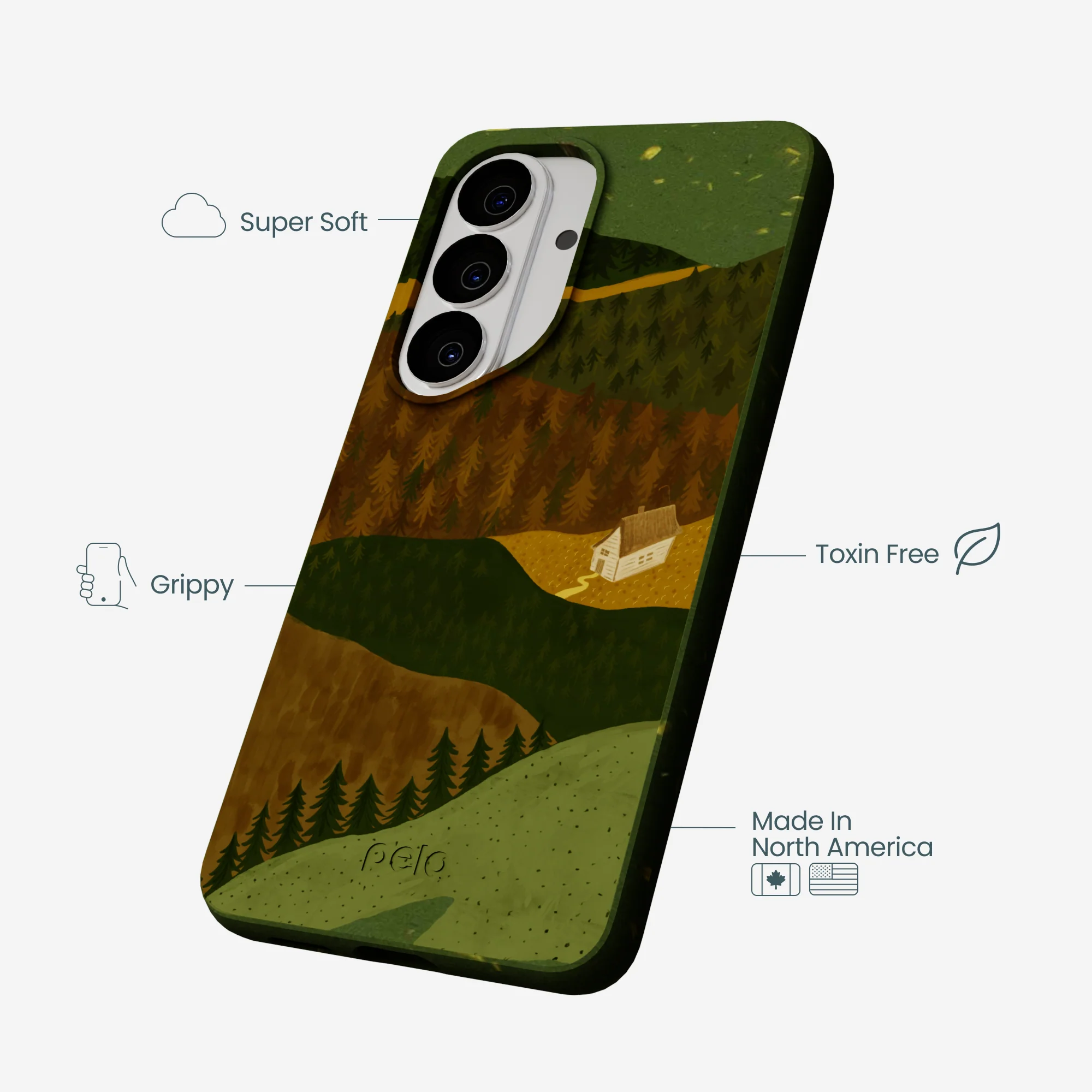 Forest Floor Mountain Nest Samsung Galaxy S26 Case - Image 4