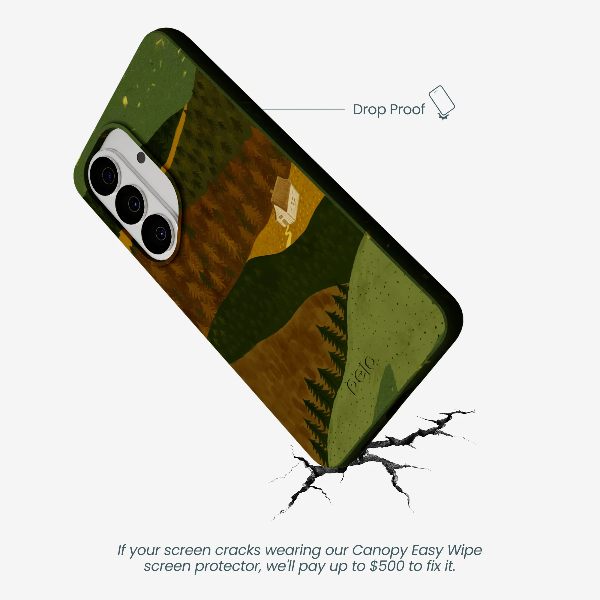 Forest Floor Mountain Nest Samsung Galaxy S26 Case - Image 5