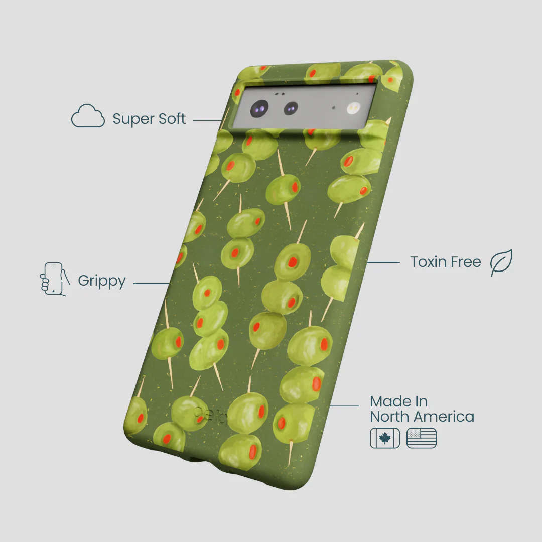 Forest Floor Olive Hour Google Pixel 6a Case - Image 4