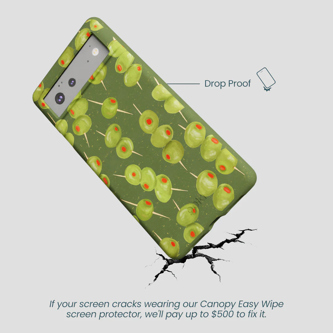 Forest Floor Olive Hour Google Pixel 6a Case - Image 5