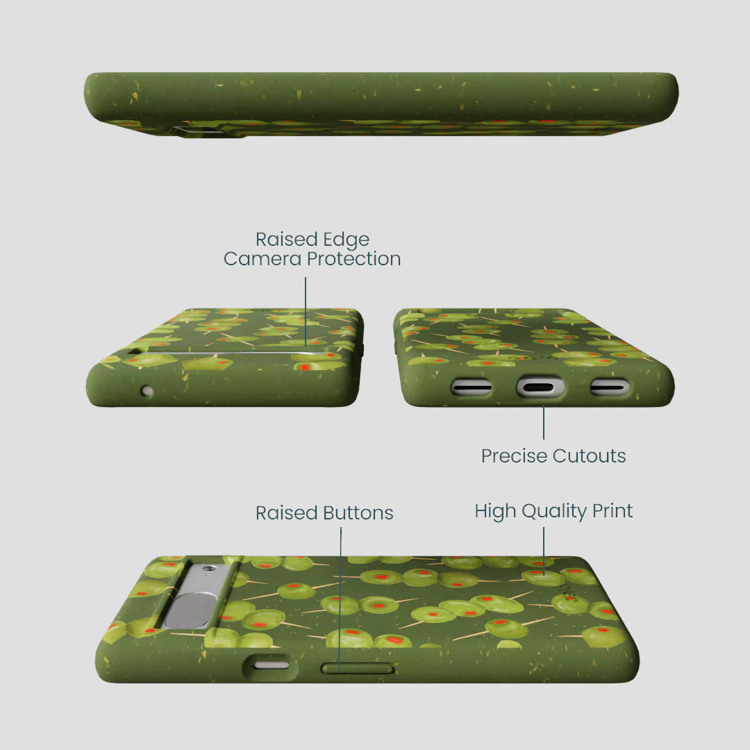 Forest Floor Olive Hour Google Pixel 7 Case - Image 3