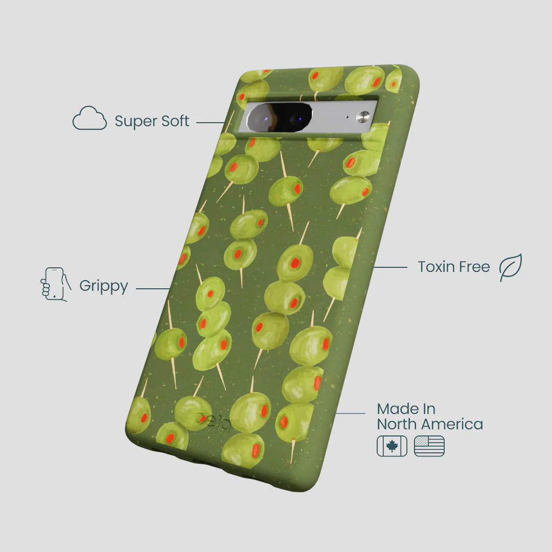 Forest Floor Olive Hour Google Pixel 7 Case - Image 4