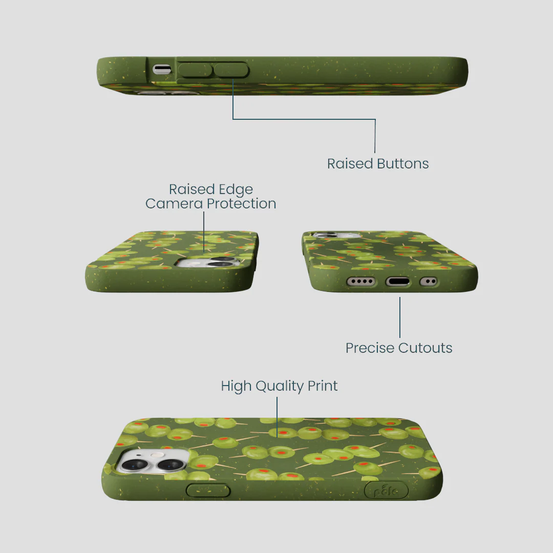 Forest Floor Olive Hour iPhone 12 Mini Case - Image 3