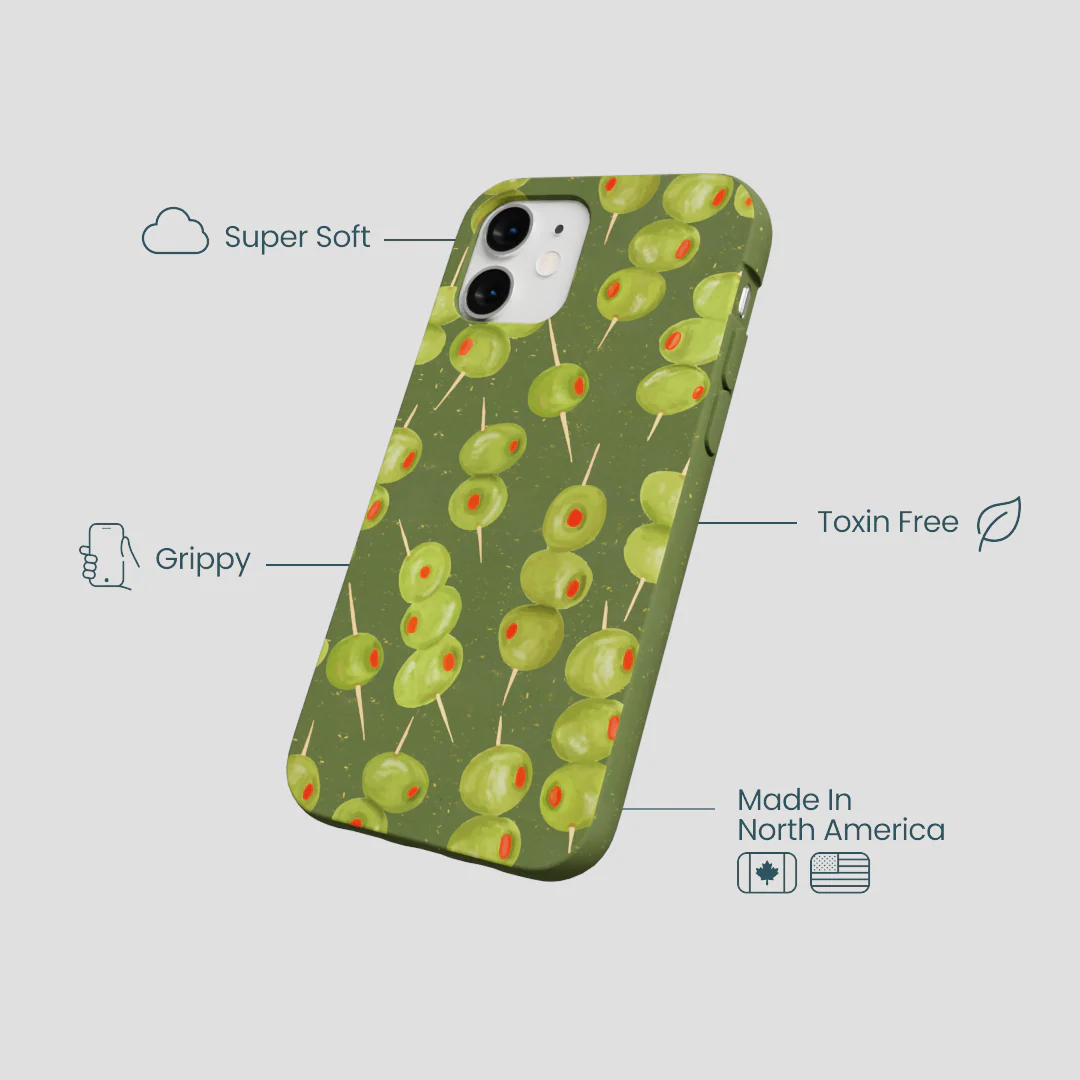 Forest Floor Olive Hour iPhone 12 Mini Case - Image 4