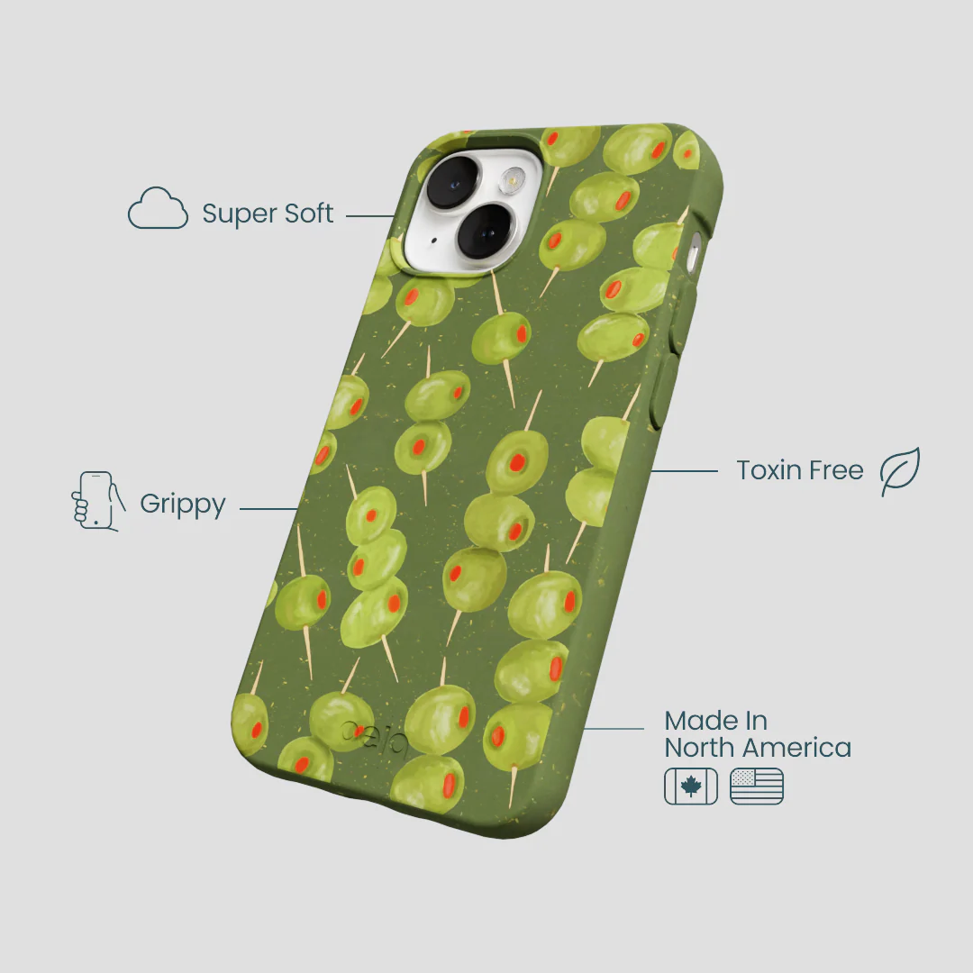 Forest Floor Olive Hour iPhone 13 Case - Image 4