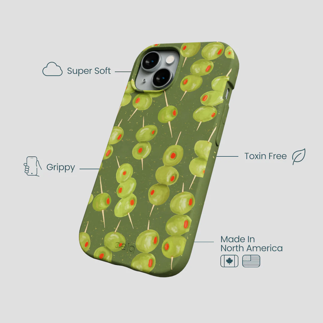 Forest Floor Olive Hour iPhone 14 Case - Image 4