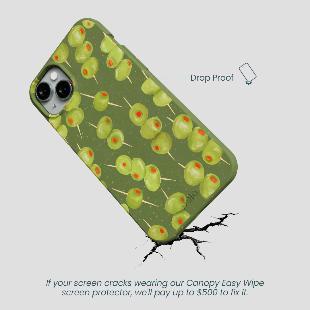 Forest Floor Olive Hour iPhone 14 Plus Case - Image 5