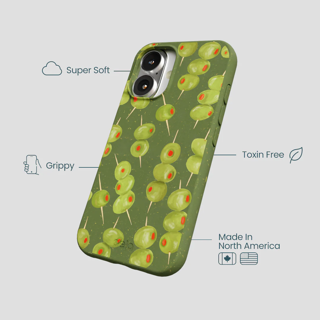 Forest Floor Olive Hour iPhone 16 Case - Image 4
