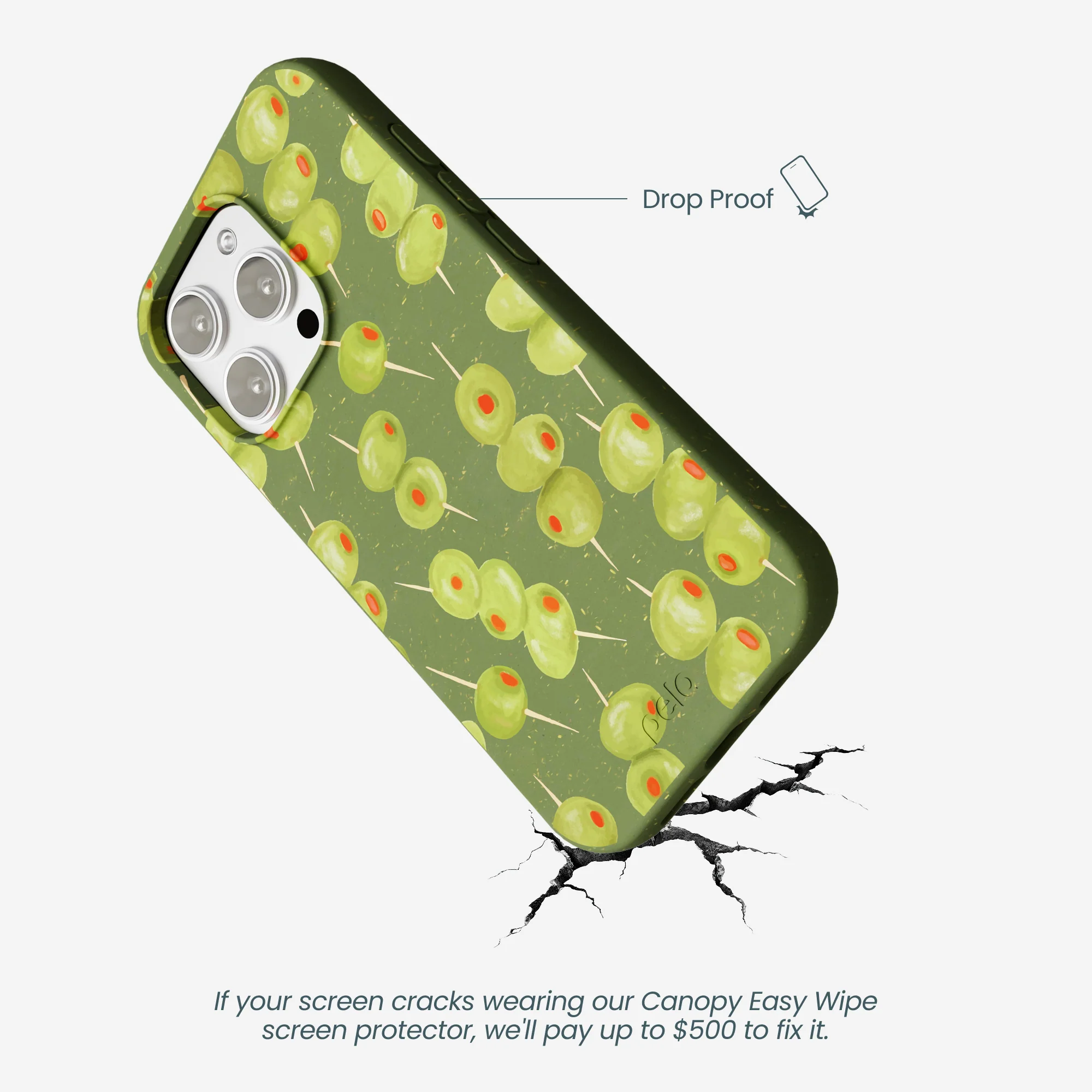 Forest Floor Olive Hour iPhone 16 Pro Max Case - Image 5