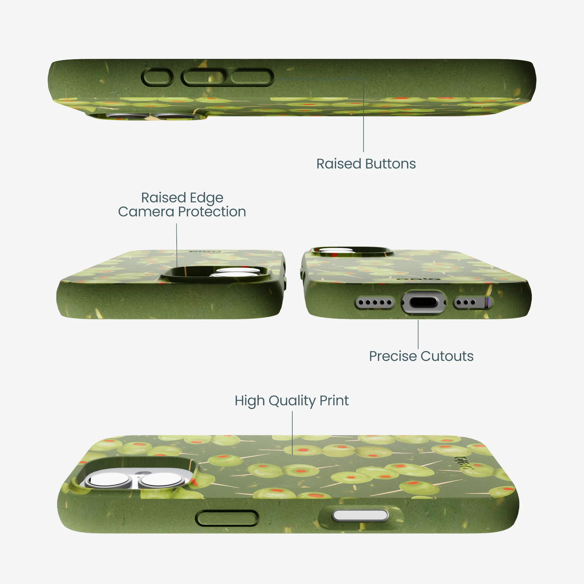 Forest Floor Olive Hour iPhone 17 Case - Image 3