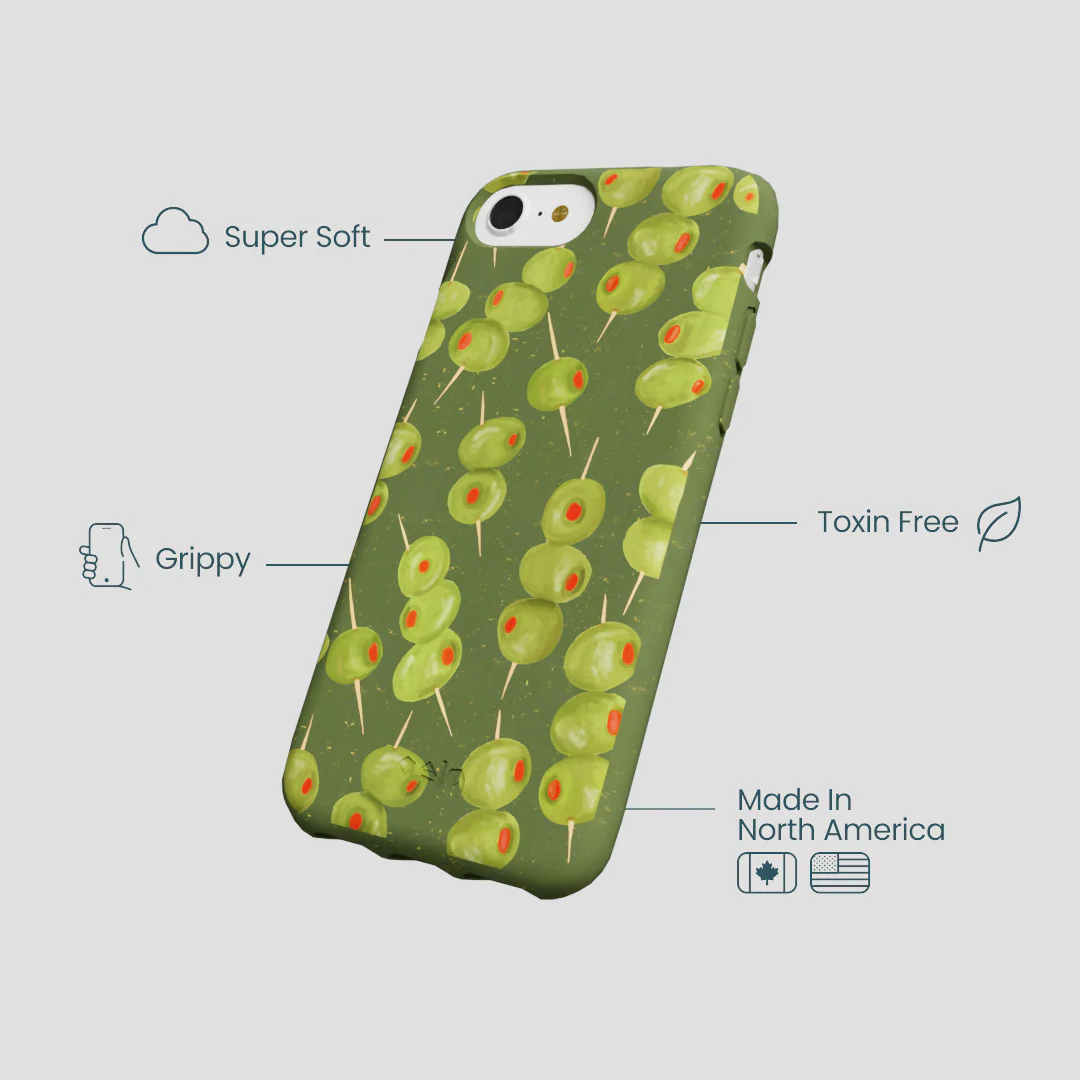 Forest Floor Olive Hour iPhone 6/6s/7/8/SE Case - Image 4