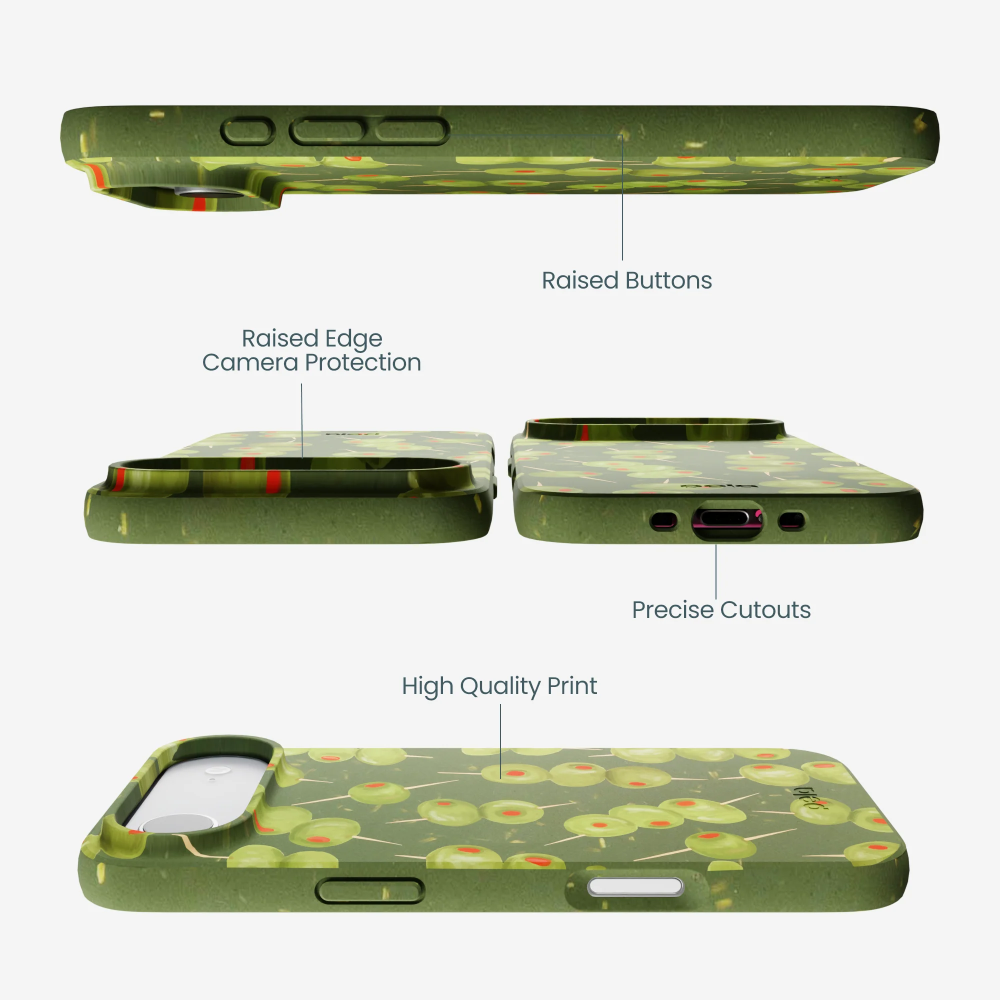 Forest Floor Olive Hour iPhone Air Case - Image 3