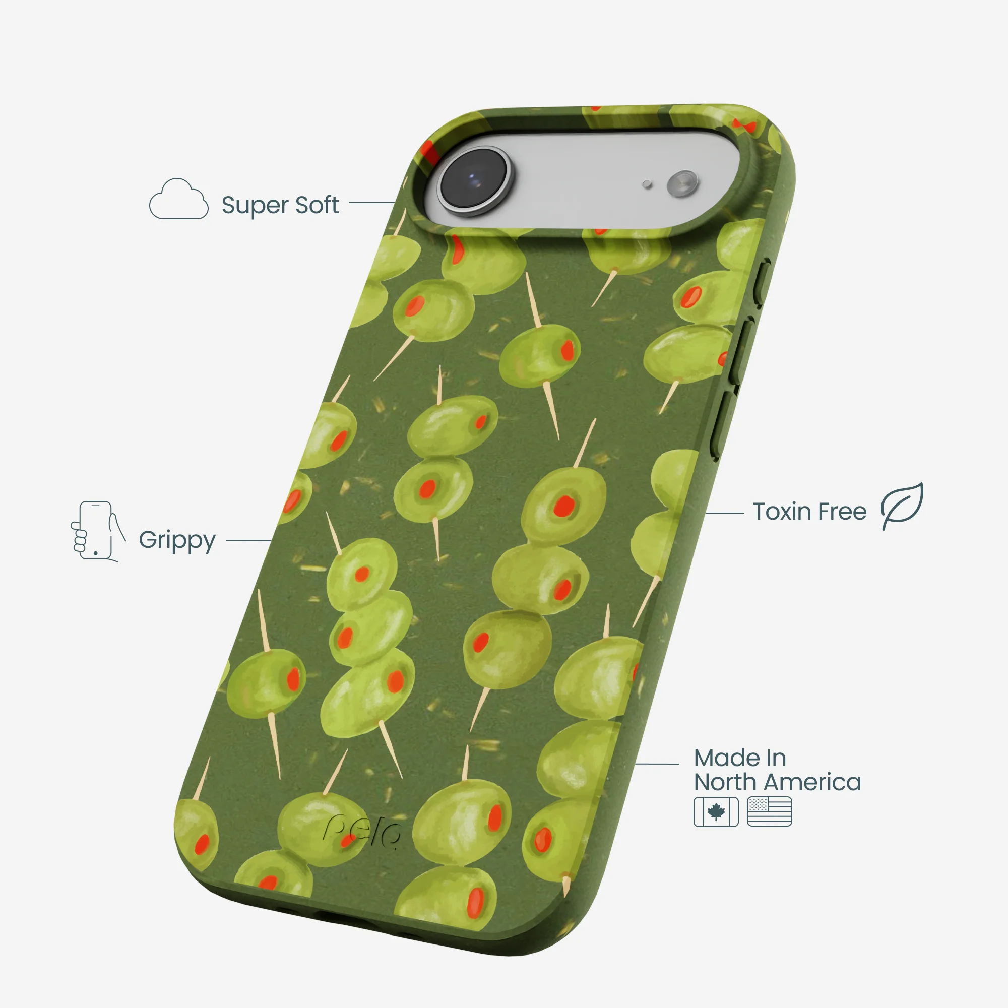Forest Floor Olive Hour iPhone Air Case - Image 4