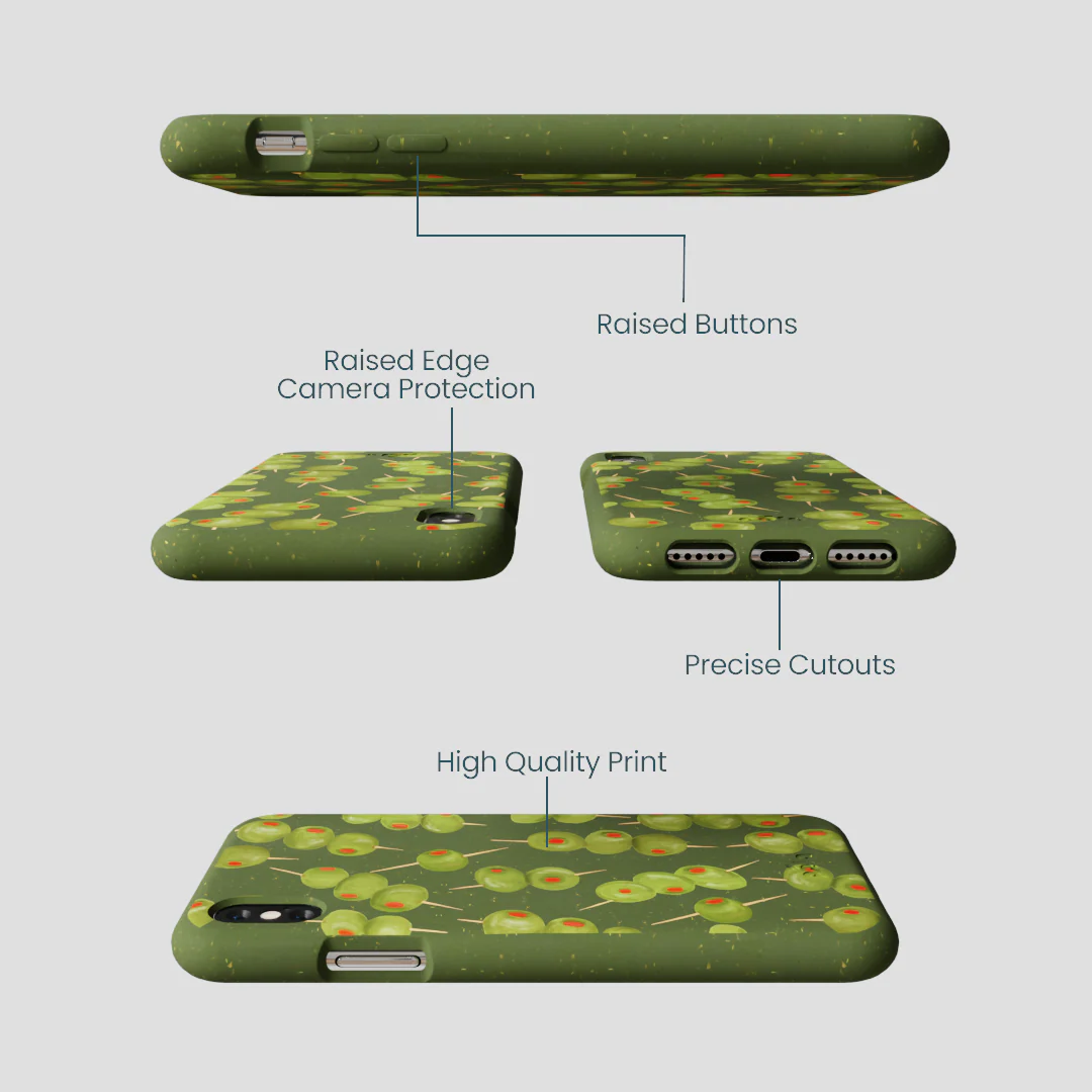 Forest Floor Olive Hour iPhone XR Case - Image 3