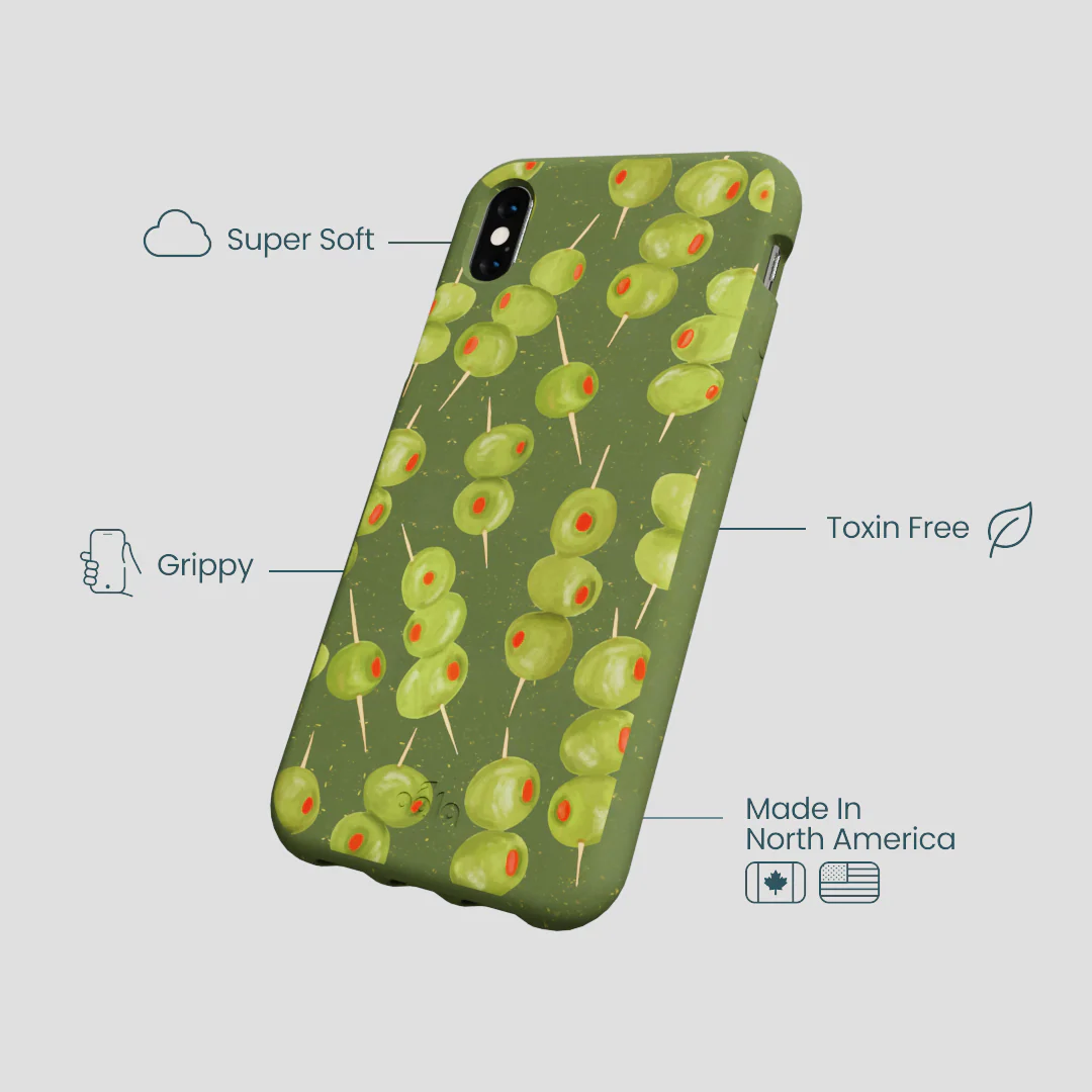 Forest Floor Olive Hour iPhone XR Case - Image 4