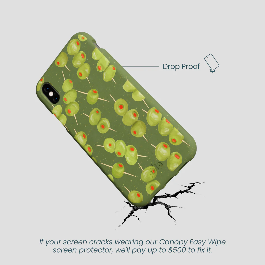 Forest Floor Olive Hour iPhone XR Case - Image 5