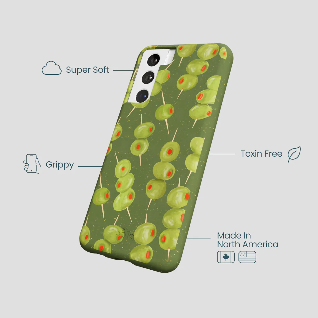 Forest Floor Olive Hour Samsung Galaxy S21 Case - Image 4