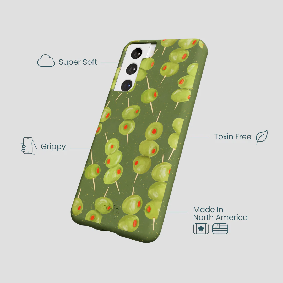 Forest Floor Olive Hour Samsung Galaxy S22 Case - Image 4