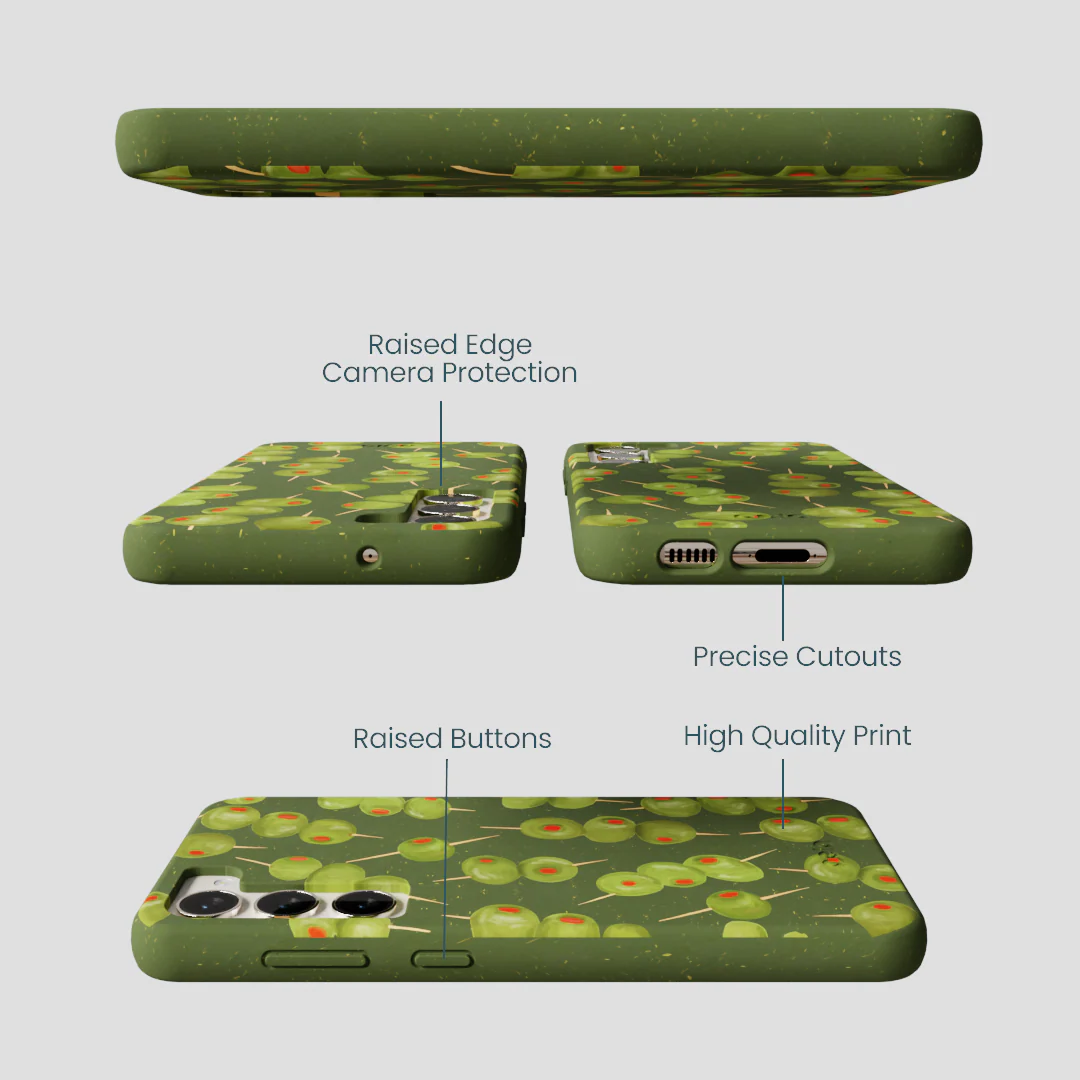 Forest Floor Olive Hour Samsung Galaxy S23+(Plus) Case - Image 3