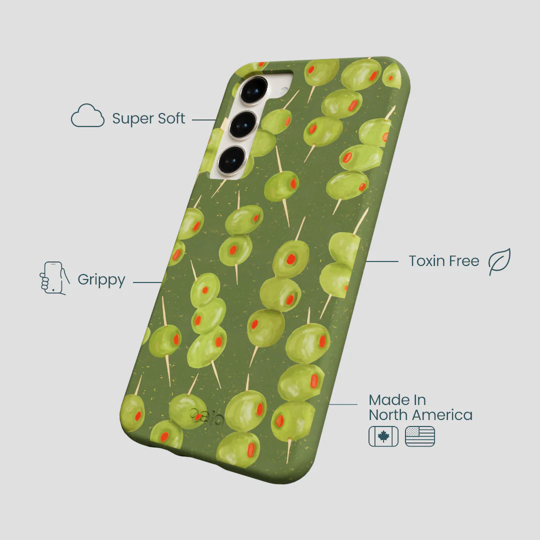 Forest Floor Olive Hour Samsung Galaxy S23+(Plus) Case - Image 4