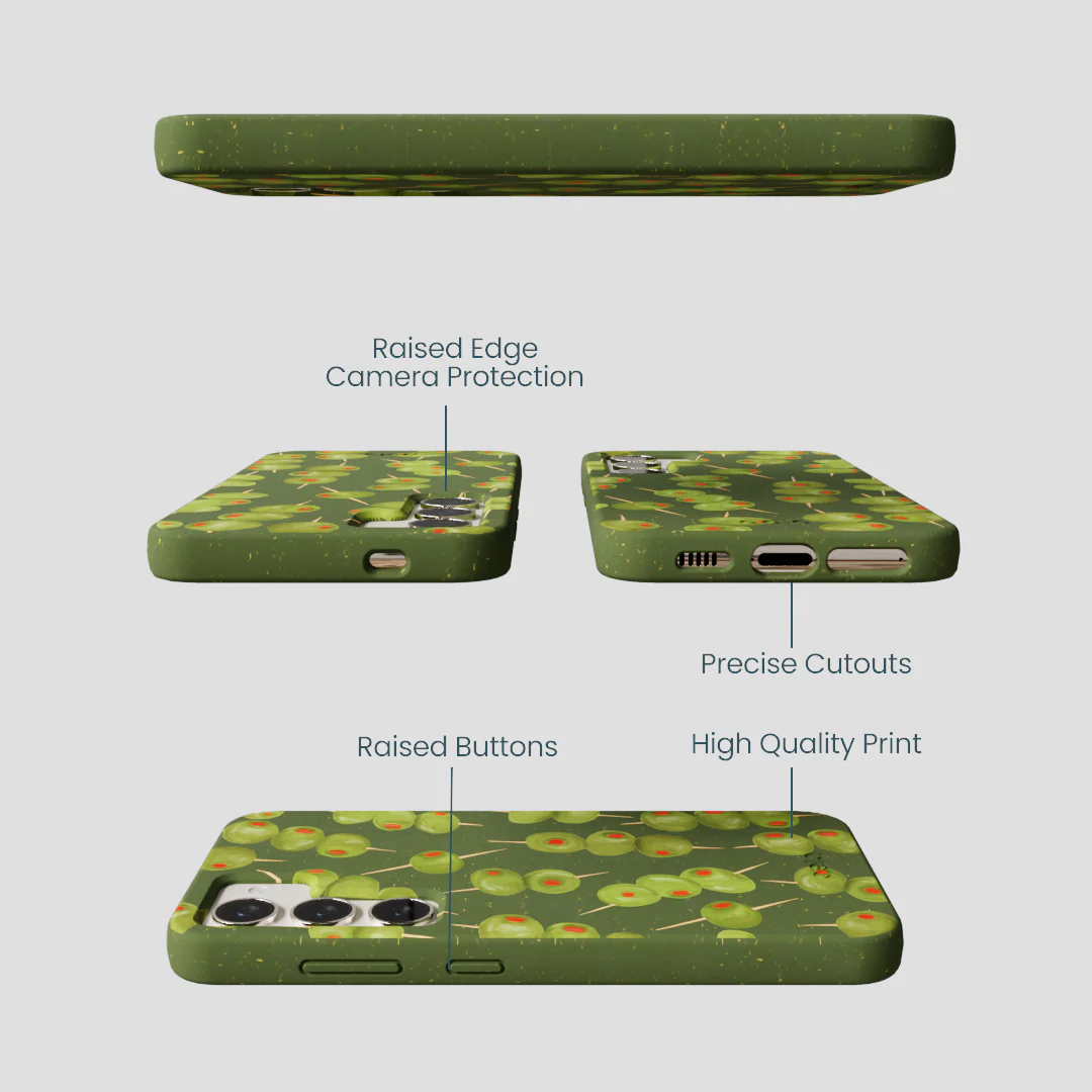 Forest Floor Olive Hour Samsung Galaxy S24 Case - Image 3