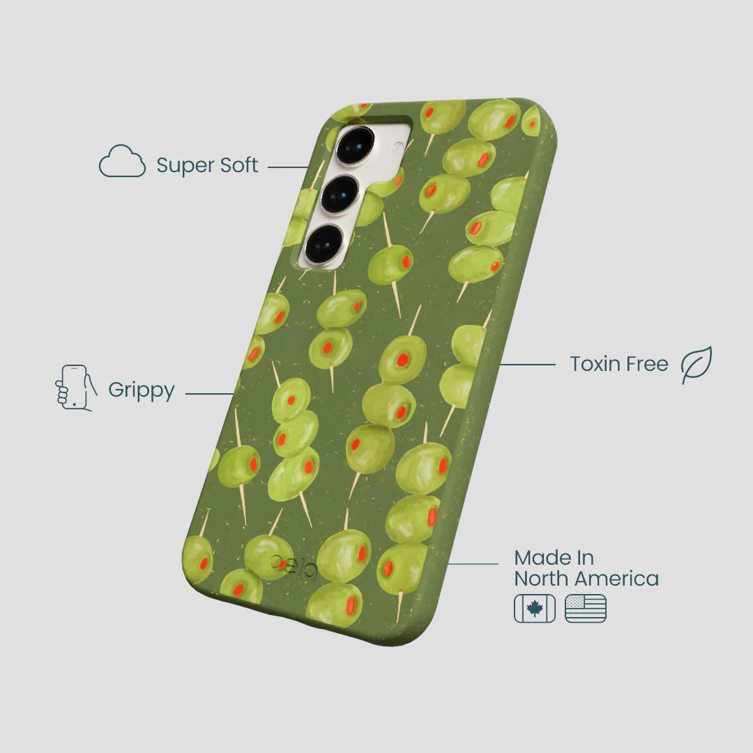 Forest Floor Olive Hour Samsung Galaxy S24 Case - Image 4