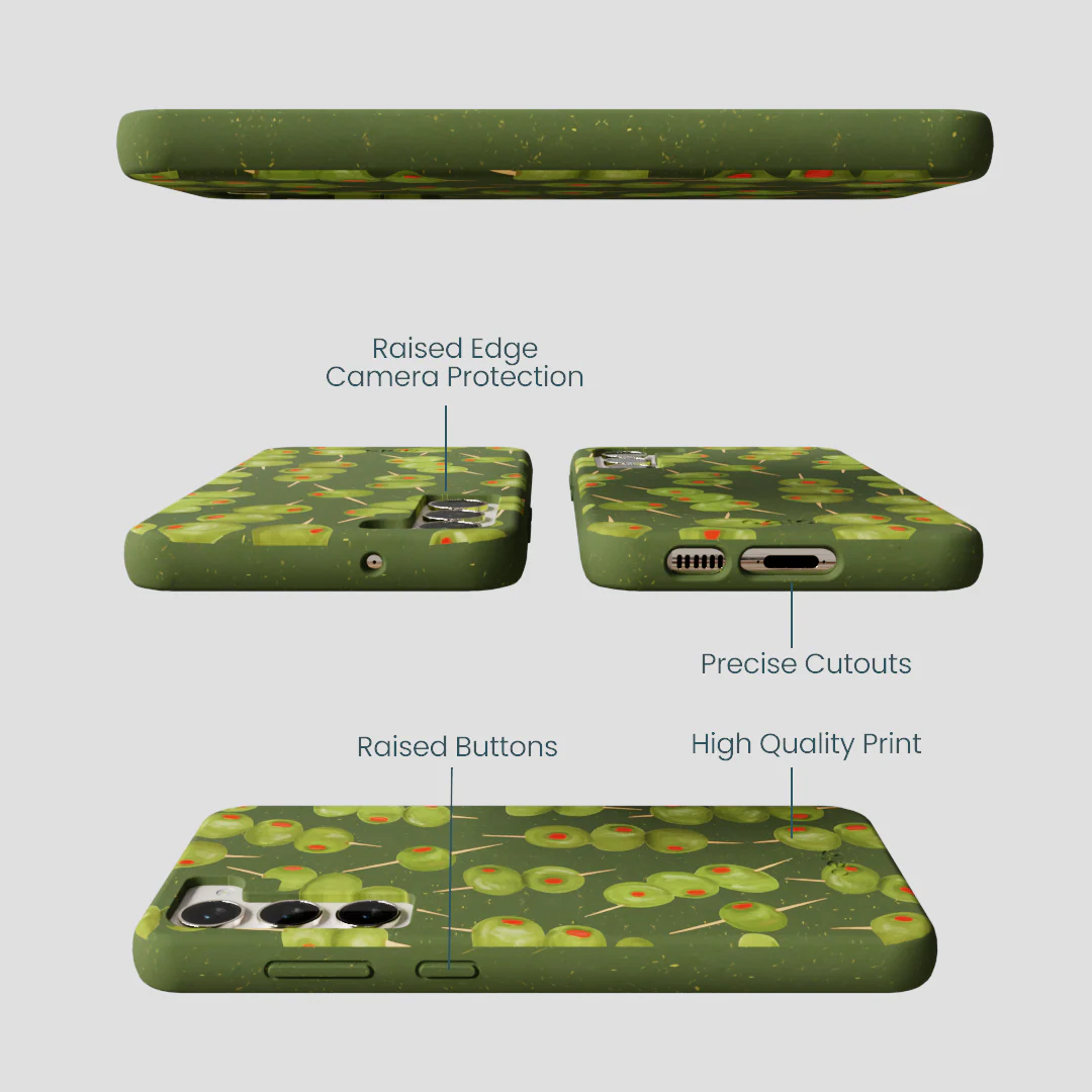 Forest Floor Olive Hour Samsung Galaxy S24+(Plus) Case - Image 3