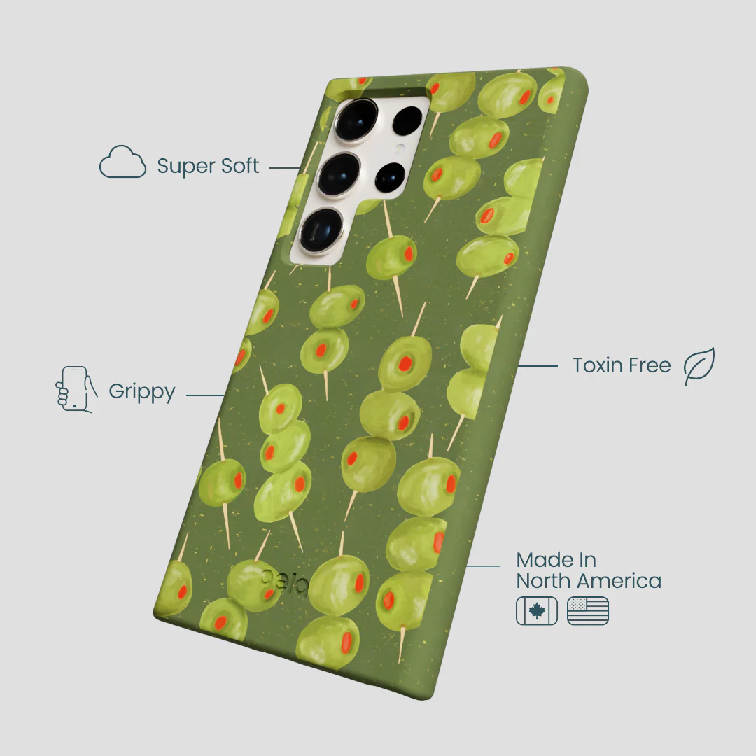 Forest Floor Olive Hour Samsung Galaxy S24 Ultra Case - Image 4