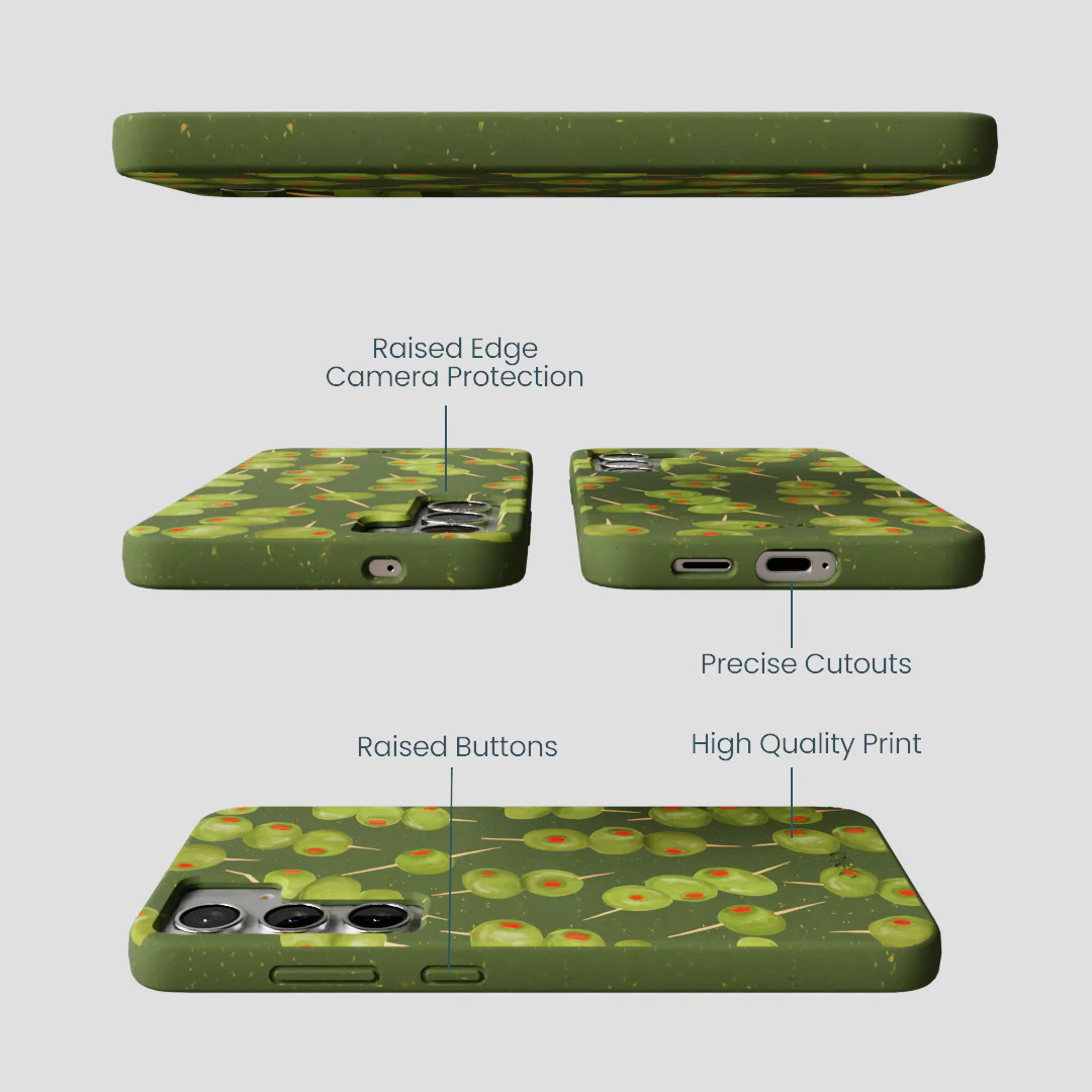 Forest Floor Olive Hour Samsung Galaxy S25+(Plus) Case - Image 3
