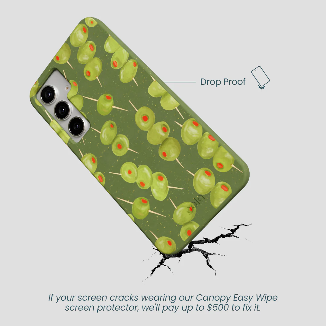 Forest Floor Olive Hour Samsung Galaxy S25+(Plus) Case - Image 5