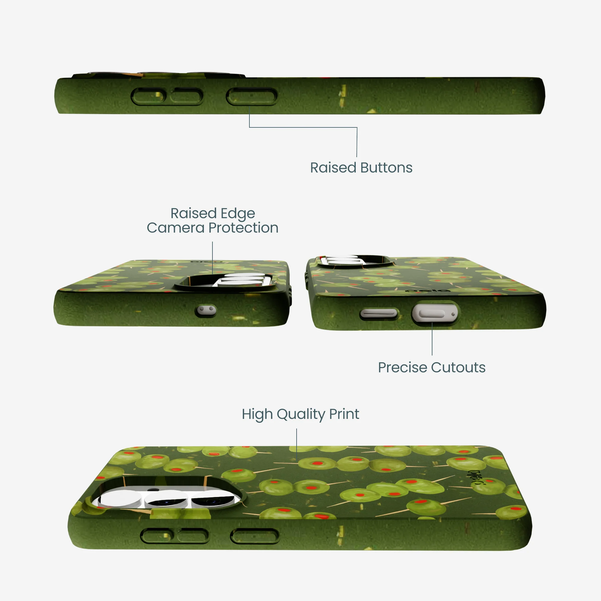Forest Floor Olive Hour Samsung Galaxy S26 Case - Image 3