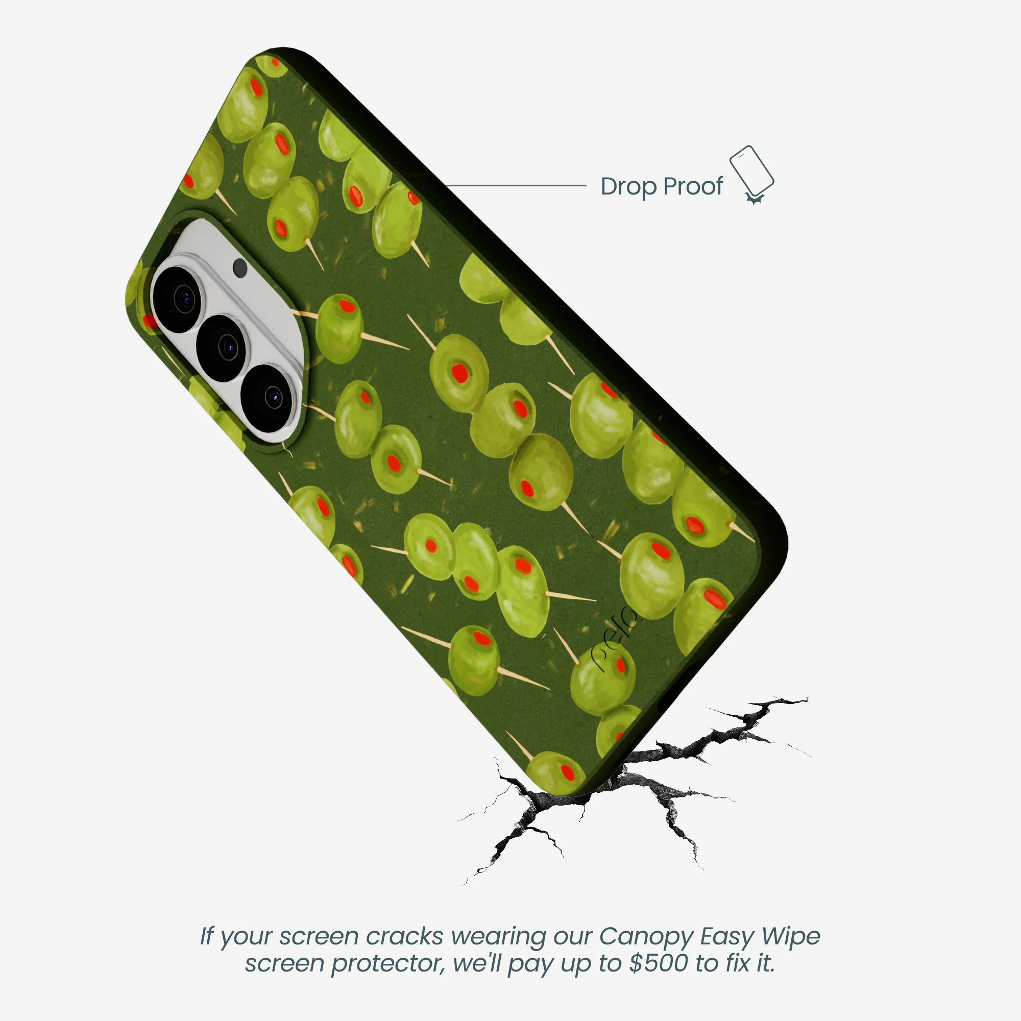 Forest Floor Olive Hour Samsung Galaxy S26 Case - Image 5